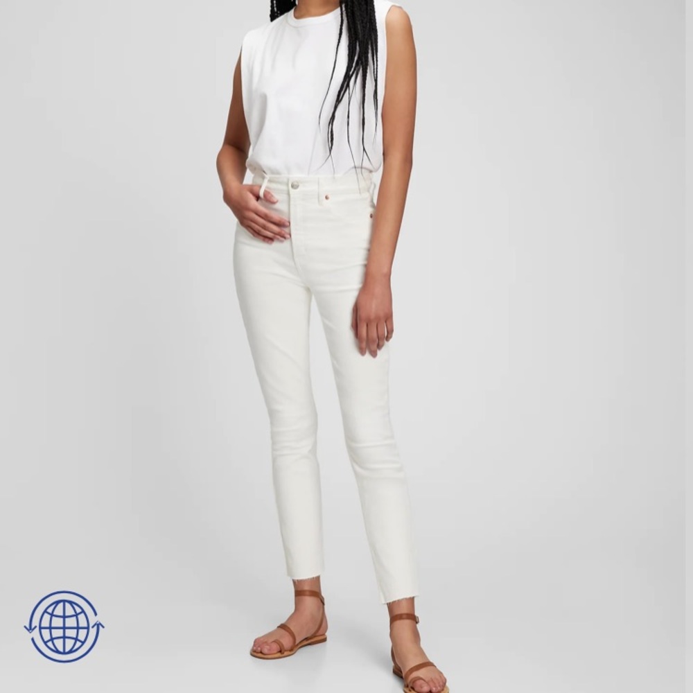 Gap vintage slim sky high rise jeans